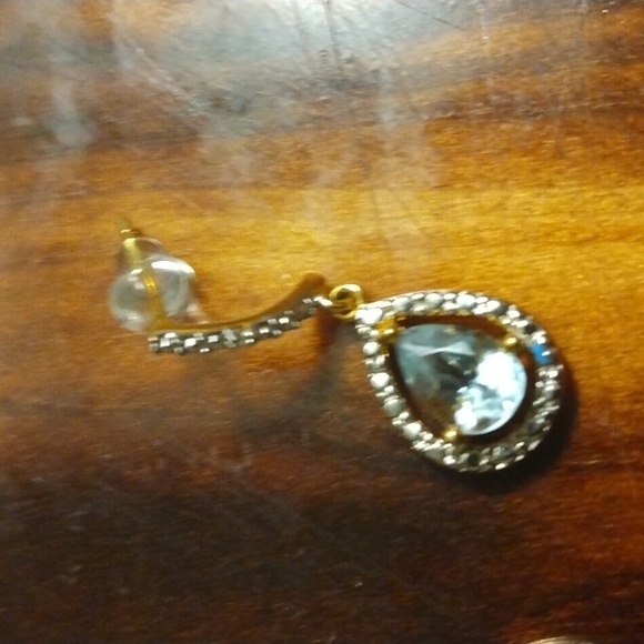 Aquamarine 14k gp 925 - Picture 2 of 4